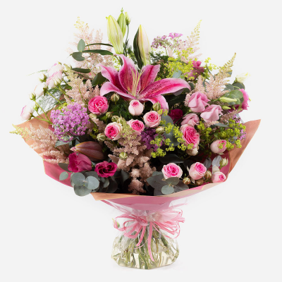 Out of this World
 - Looking for that ultimate gift that's out of this world!? Look no further. This fabulous hand-tied of the finest and freshest blooms is all you need to make a lasting impression... 