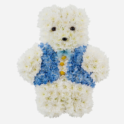 Teddy Bear  SYM-356 - Teddy Bear Blue. (Also available in Pink.)